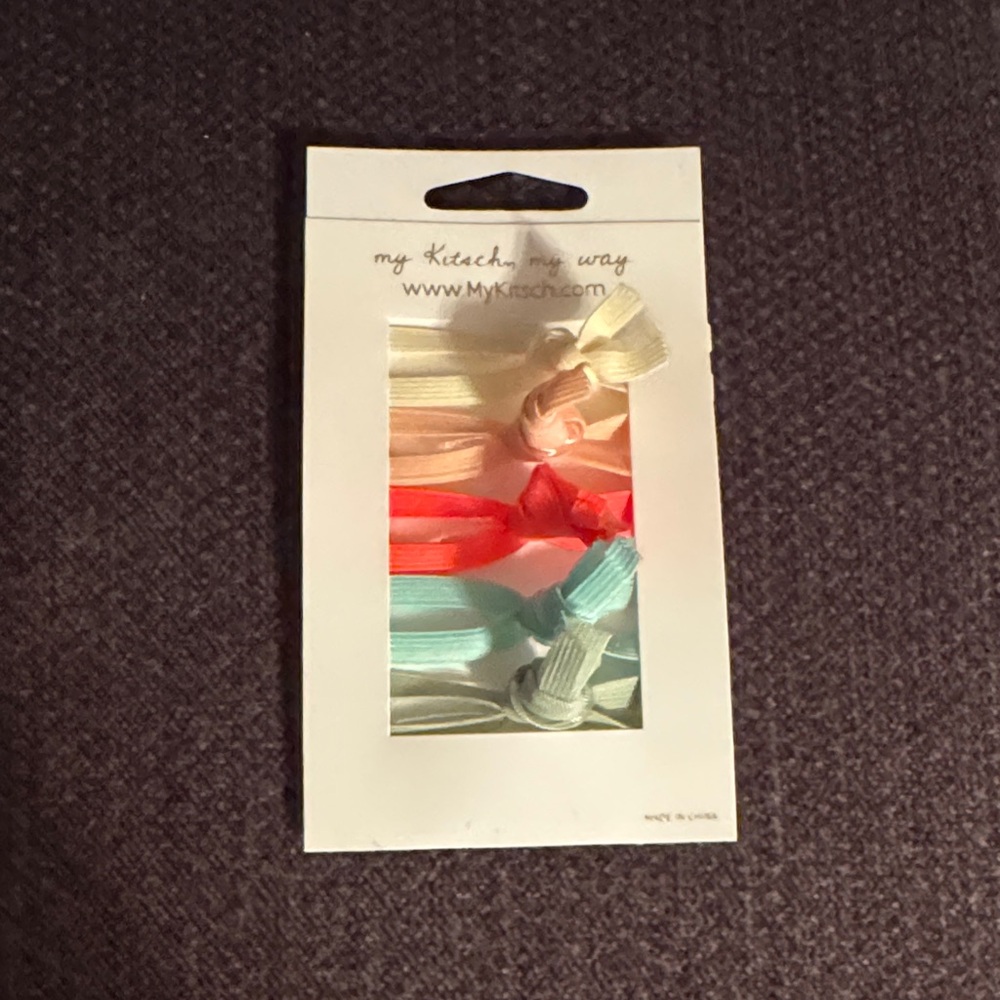 Kitsch Pastel and Bright Hair Ties Collection - Picture 3 of 3